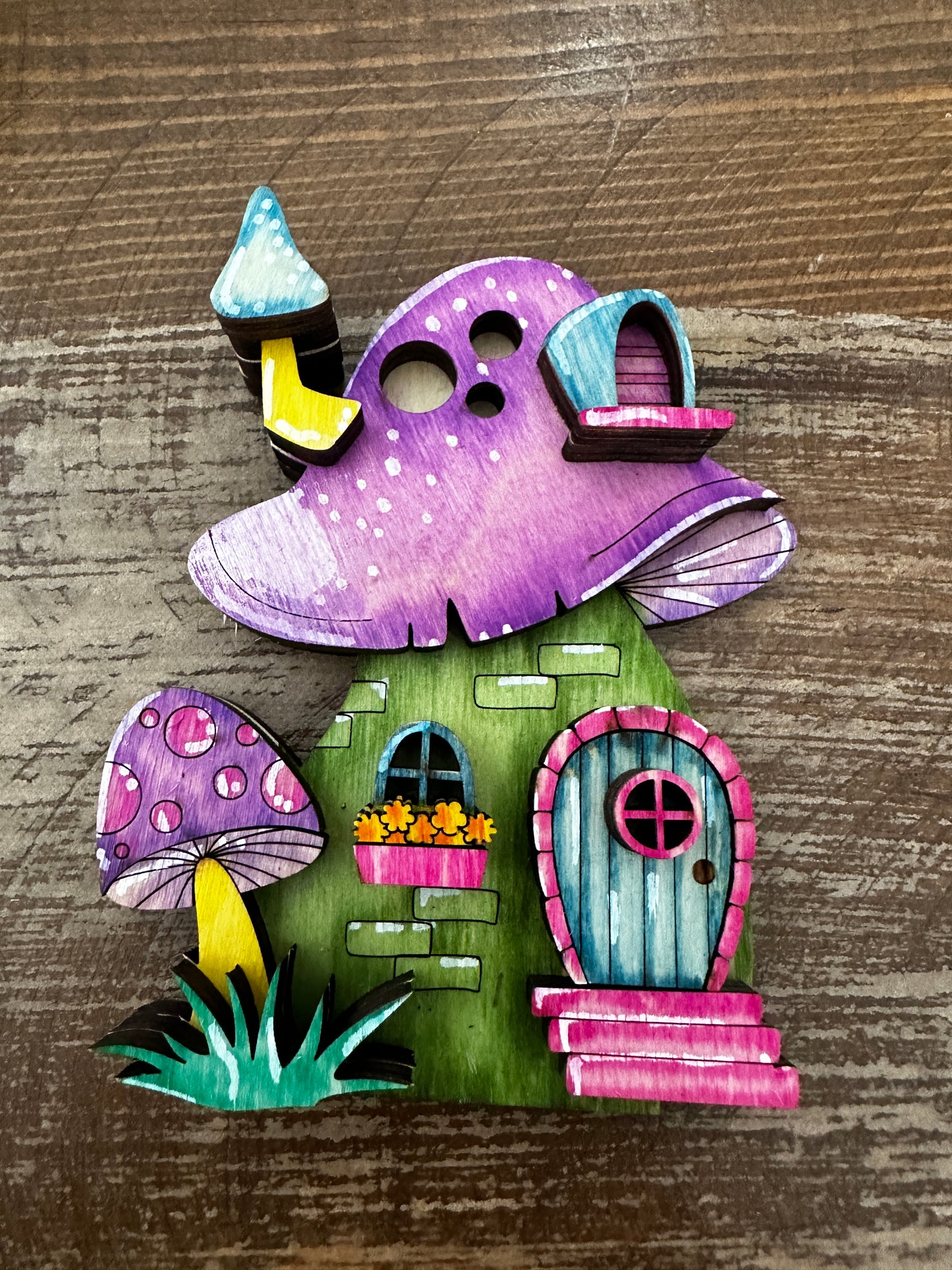 Enchanted Garden Fairy Houses - Mushroom House