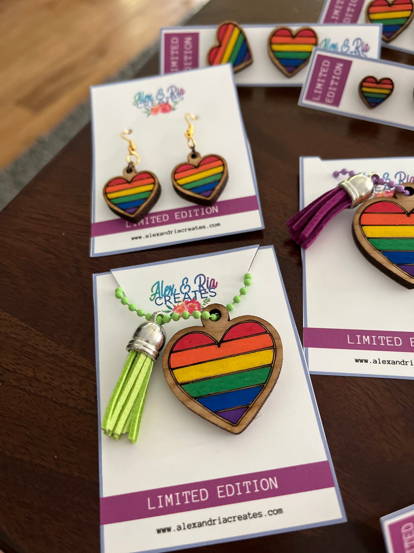 Limited Edition - Pride Heart Collection - Little Studs