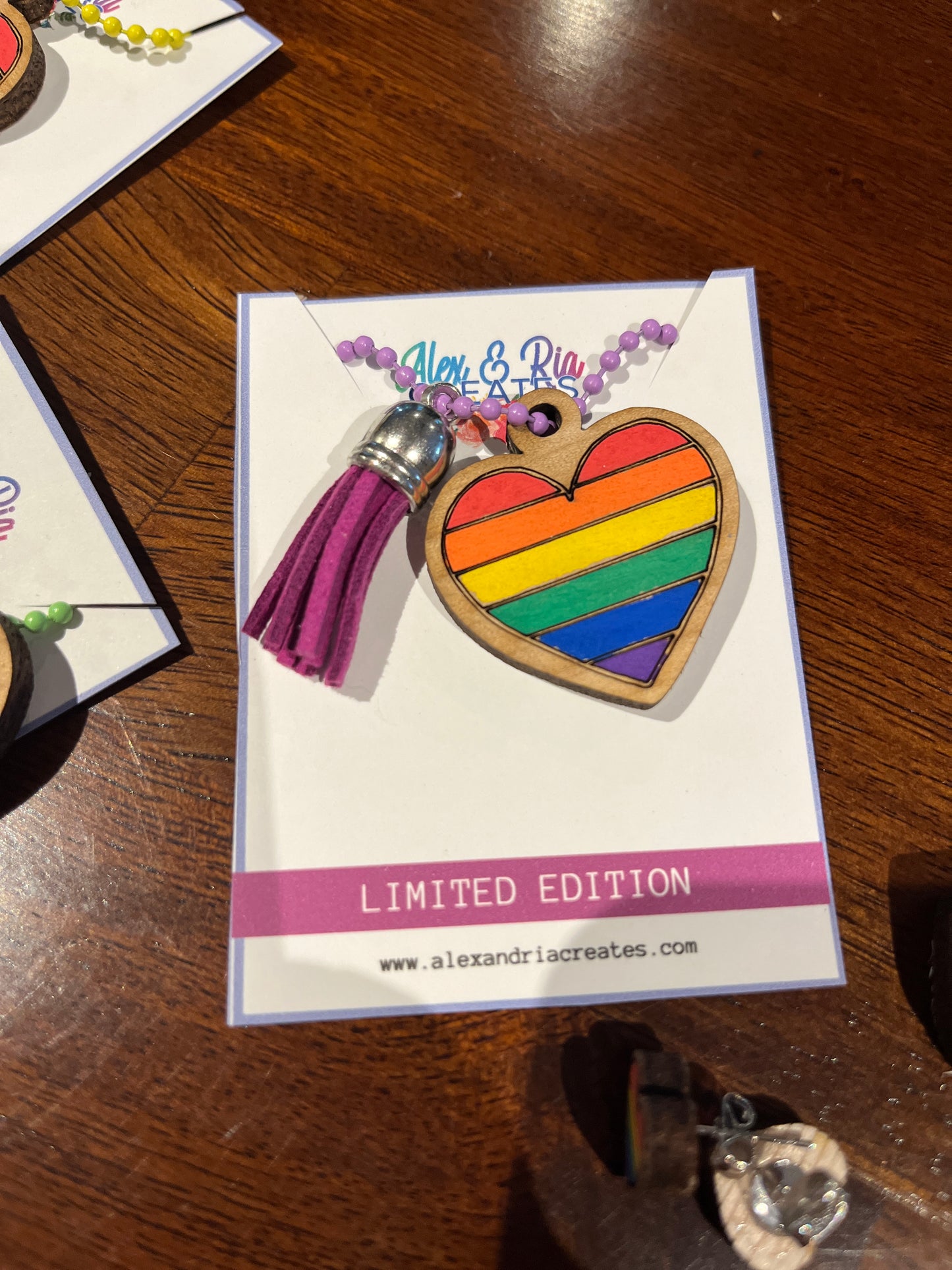 Limited Edition - Pride Heart Collection - Keychain Charm