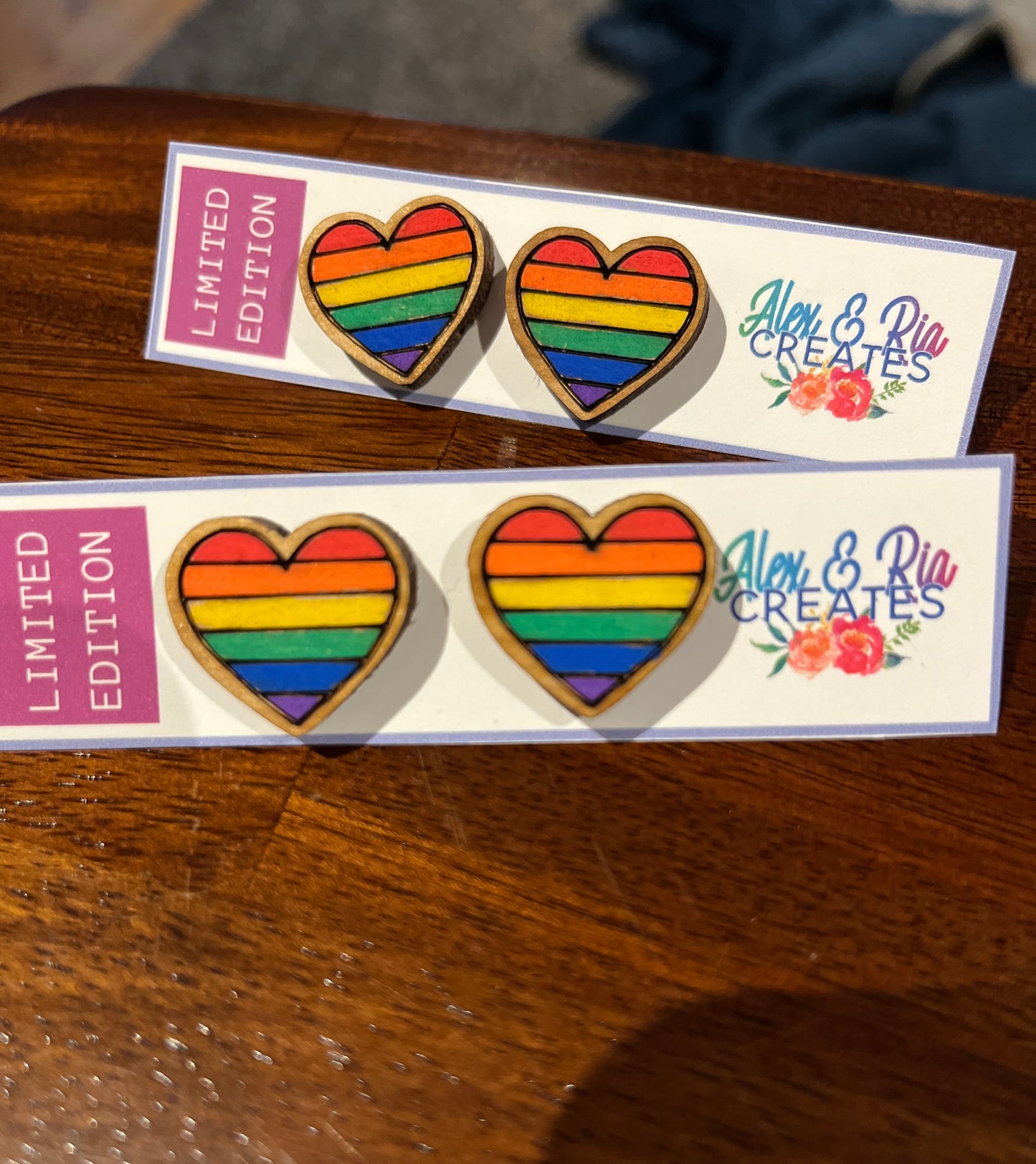Limited Edition - Pride Heart Collection - Studs
